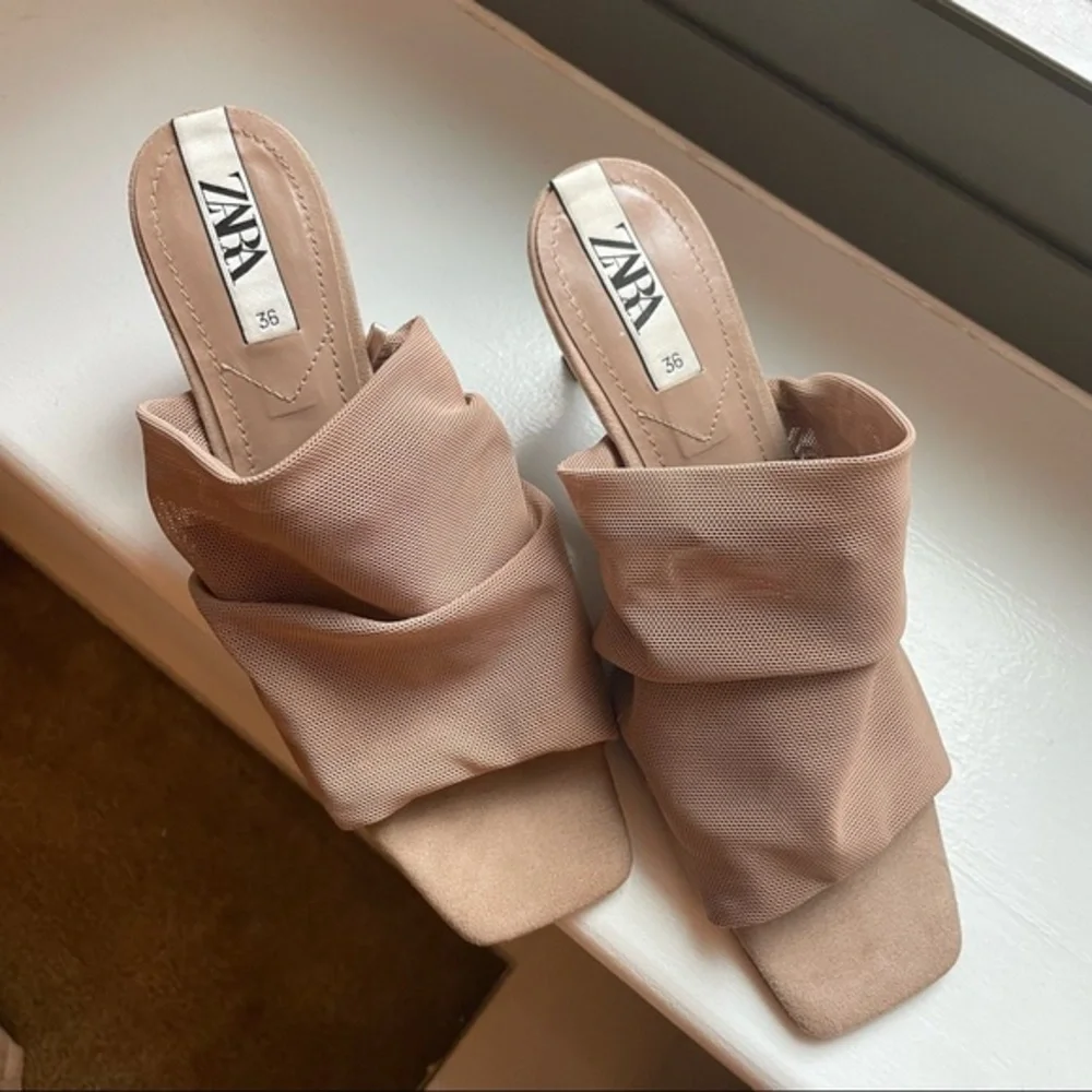 Zara Mesh Mules Size 36 - Picture 5 of 9